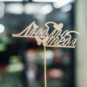 Топпер Люблю тебя в Куровском