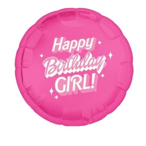 Шар "happy b-day girl" в Куровском