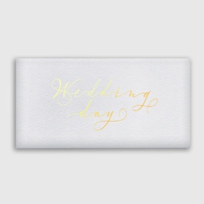 Конверт для денег свадебный "wedding day!"  в Куровском