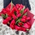 Букет 27 красных тюльпанов в Куровском