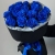Букет "Блу мун" из 15 синих роз (Эквадор) в Куровском