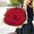 Букет 101 красная роза (50 см) в Куровском