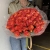 Букет 75 огненных роз (40 см) в Куровском