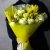 Букет из ранункулюсов и мимозы в Куровском