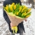 Букет 49 желтых тюльпанов в Куровском