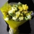 Букет из ранункулюсов и мимозы в Куровском