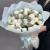 Букет "Блю айз" из оксипеталума и белых пионов в Куровском Букет "Блю айз" из оксипеталума и белых пионов в Куровском