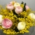 Букет "Маффин" из ранункулюсов и мимозы в Куровском