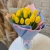 Букет из 15 жёлтых тюльпанов в Куровском